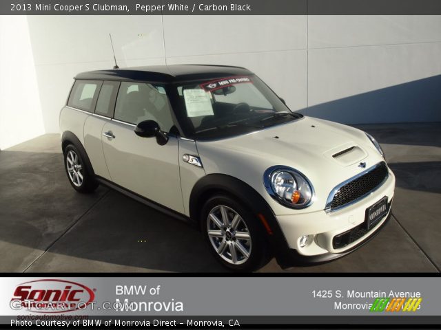2013 Mini Cooper S Clubman in Pepper White