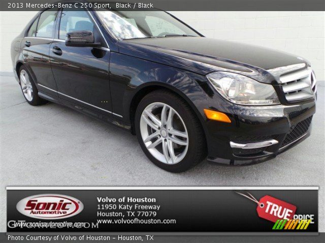 2013 Mercedes-Benz C 250 Sport in Black