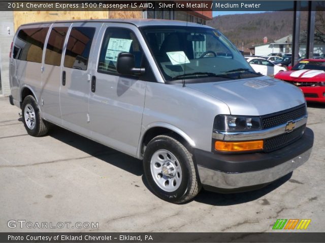 2014 Chevrolet Express 1500 Passenger LS AWD in Silver Ice Metallic