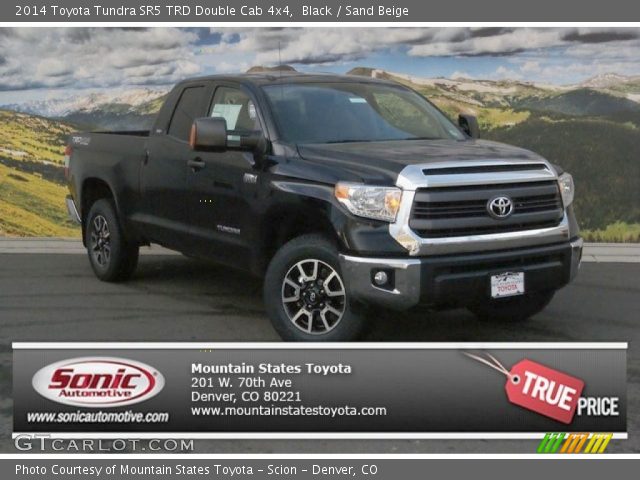 2014 Toyota Tundra SR5 TRD Double Cab 4x4 in Black