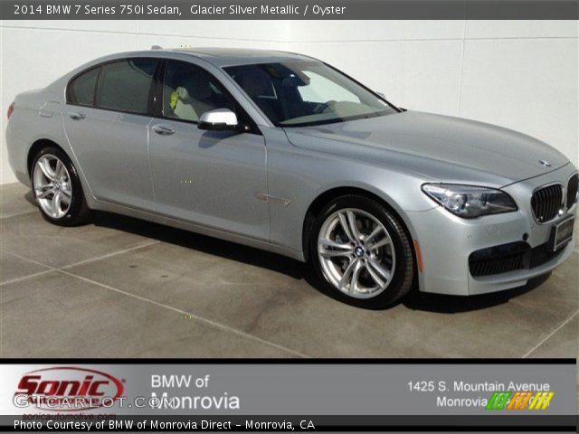 2014 BMW 7 Series 750i Sedan in Glacier Silver Metallic