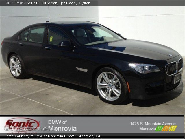 2014 BMW 7 Series 750i Sedan in Jet Black