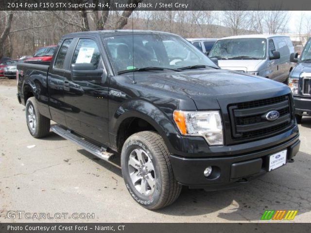 2014 Ford F150 STX SuperCab 4x4 in Tuxedo Black