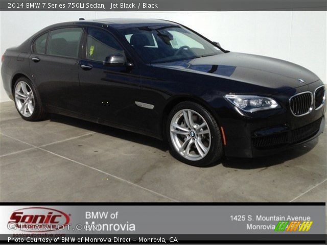 2014 BMW 7 Series 750Li Sedan in Jet Black