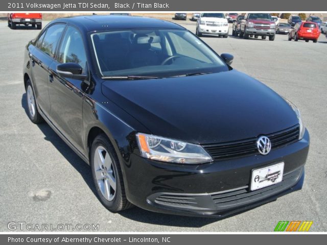 2011 Volkswagen Jetta TDI Sedan in Black