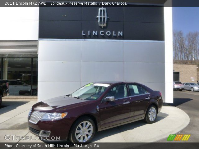 2011 Lincoln MKZ AWD in Bordeaux Reserve Metallic