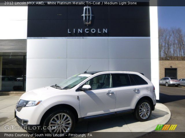 2012 Lincoln MKX AWD in White Platinum Metallic Tri-Coat