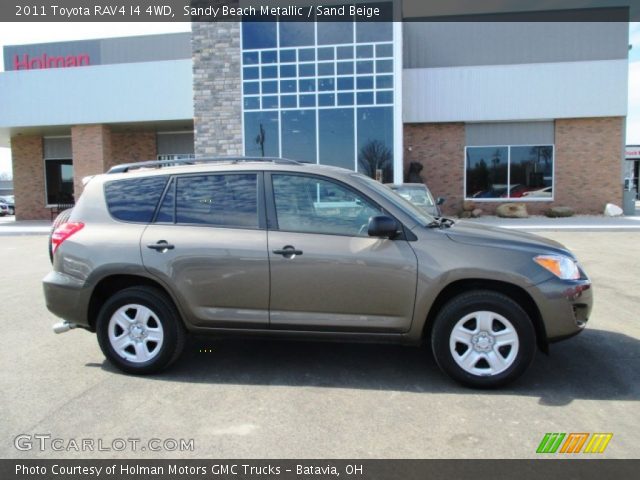 2011 Toyota RAV4 I4 4WD in Sandy Beach Metallic