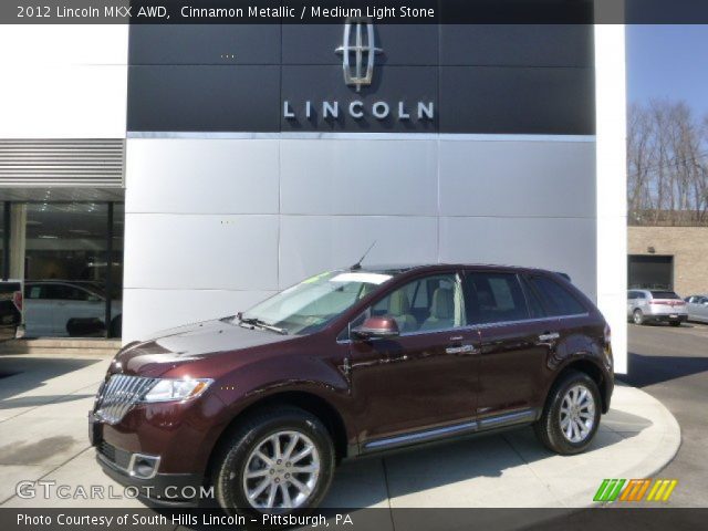 2012 Lincoln MKX AWD in Cinnamon Metallic