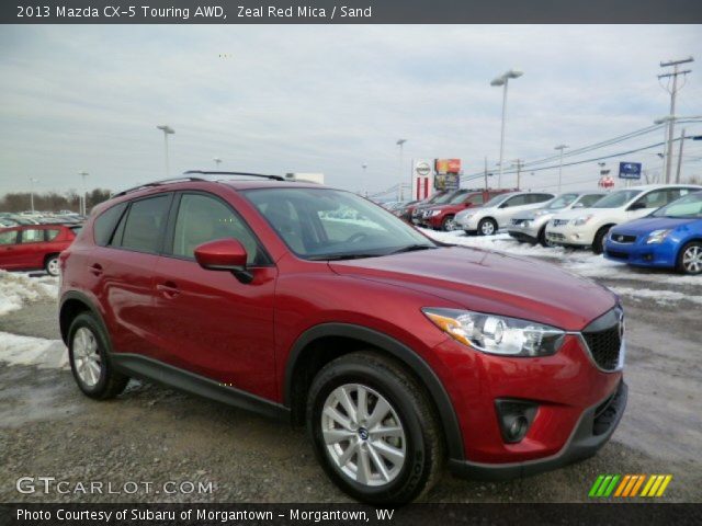 2013 Mazda CX-5 Touring AWD in Zeal Red Mica