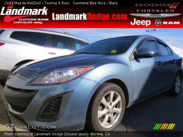 2011 Mazda MAZDA3 i Touring 4 Door in Gunmetal Blue Mica