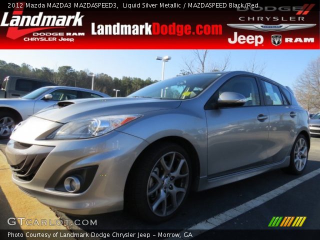 2012 Mazda MAZDA3 MAZDASPEED3 in Liquid Silver Metallic