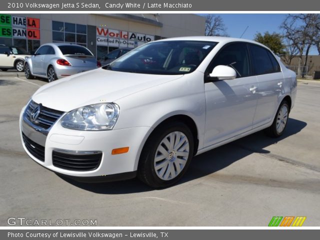 2010 Volkswagen Jetta S Sedan in Candy White