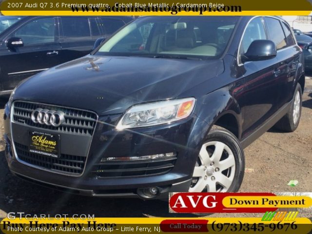2007 Audi Q7 3.6 Premium quattro in Cobalt Blue Metallic