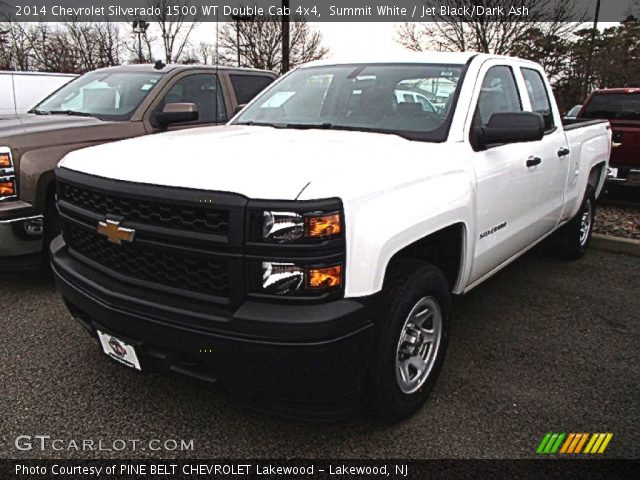 2014 Chevrolet Silverado 1500 WT Double Cab 4x4 in Summit White