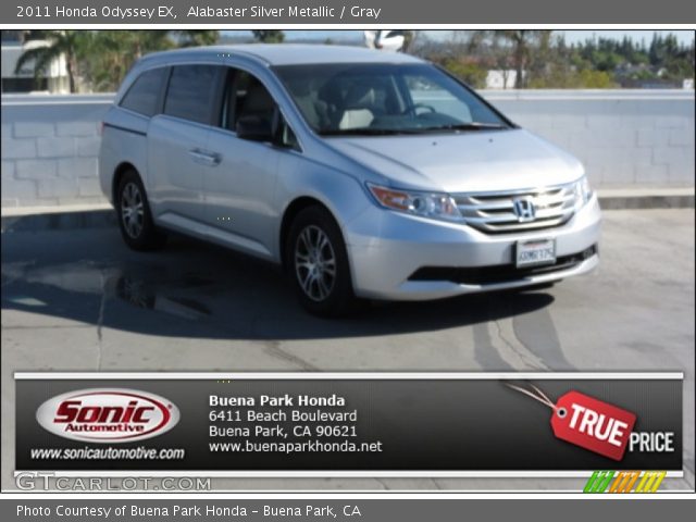 2011 Honda Odyssey EX in Alabaster Silver Metallic
