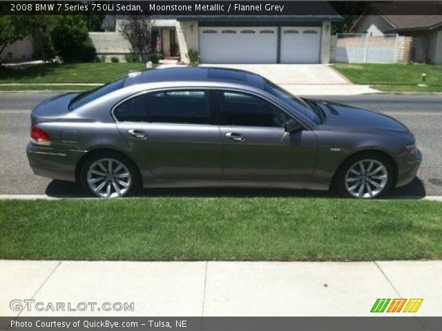 2008 BMW 7 Series 750Li Sedan in Moonstone Metallic