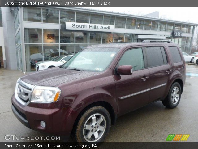 2009 Honda Pilot Touring 4WD in Dark Cherry Pearl