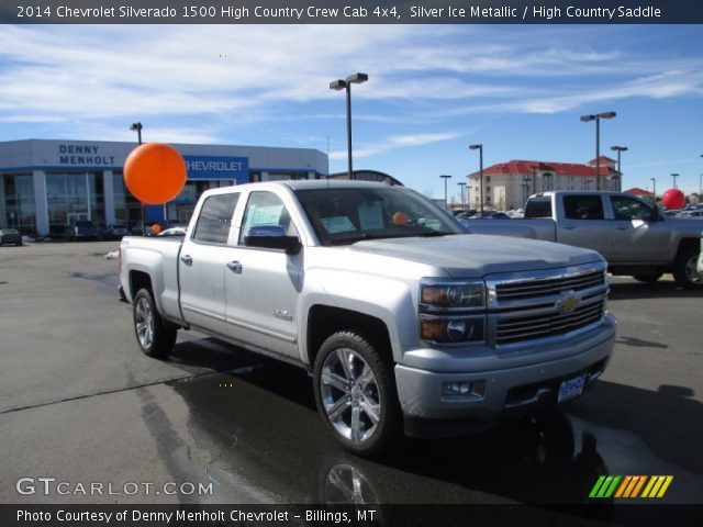 2014 Chevrolet Silverado 1500 High Country Crew Cab 4x4 in Silver Ice Metallic