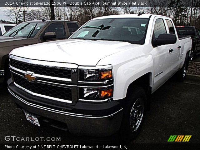 2014 Chevrolet Silverado 1500 WT Double Cab 4x4 in Summit White