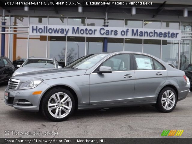2013 Mercedes-Benz C 300 4Matic Luxury in Palladium Silver Metallic