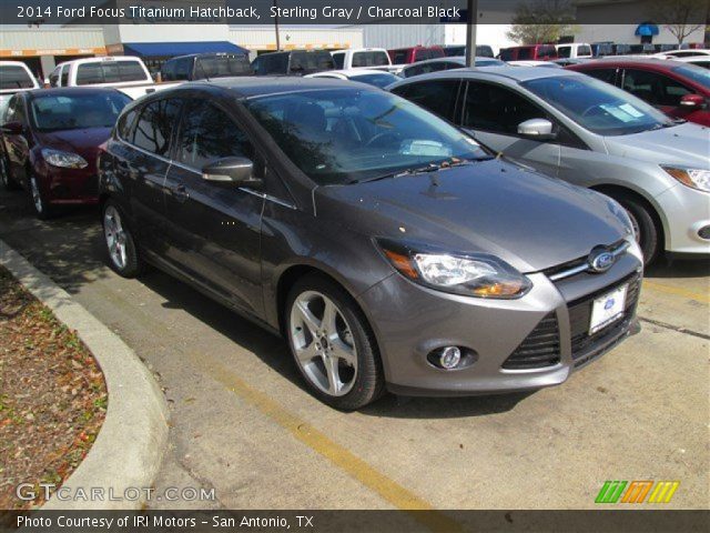 2014 Ford Focus Titanium Hatchback in Sterling Gray