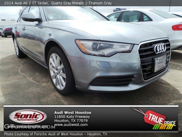 2014 Audi A6 2.0T Sedan in Quartz Gray Metallic