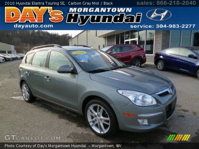 2010 Hyundai Elantra Touring SE in Carbon Gray Mist