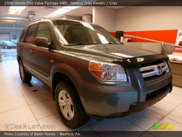 2008 Honda Pilot Value Package 4WD in Nimbus Gray Metallic