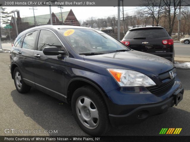 2008 Honda CR-V LX 4WD in Royal Blue Pearl