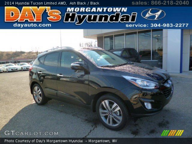 2014 Hyundai Tucson Limited AWD in Ash Black