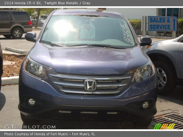 2014 Honda CR-V EX in Twilight Blue Metallic