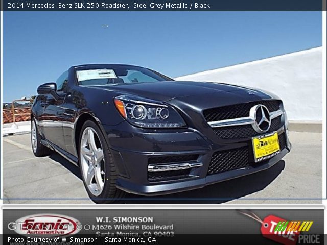 2014 Mercedes-Benz SLK 250 Roadster in Steel Grey Metallic