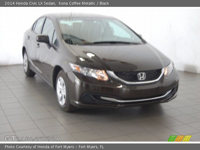 2014 Honda Civic LX Sedan in Kona Coffee Metallic