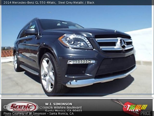 2014 Mercedes-Benz GL 550 4Matic in Steel Grey Metallic