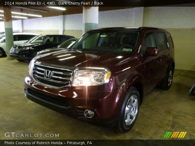 2014 Honda Pilot EX-L 4WD in Dark Cherry Pearl