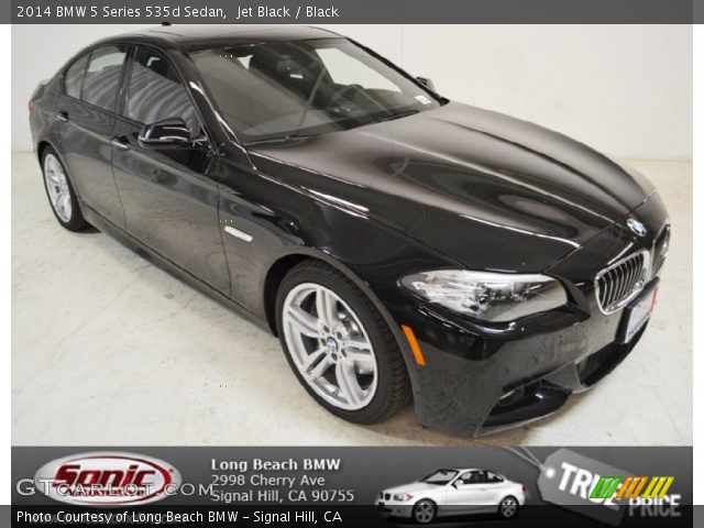 2014 BMW 5 Series 535d Sedan in Jet Black