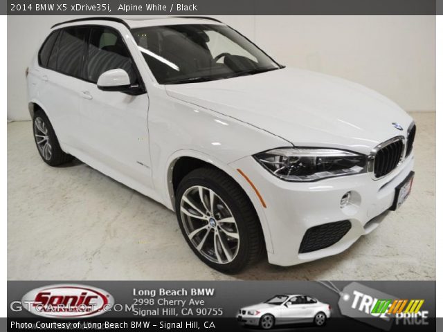 2014 BMW X5 xDrive35i in Alpine White