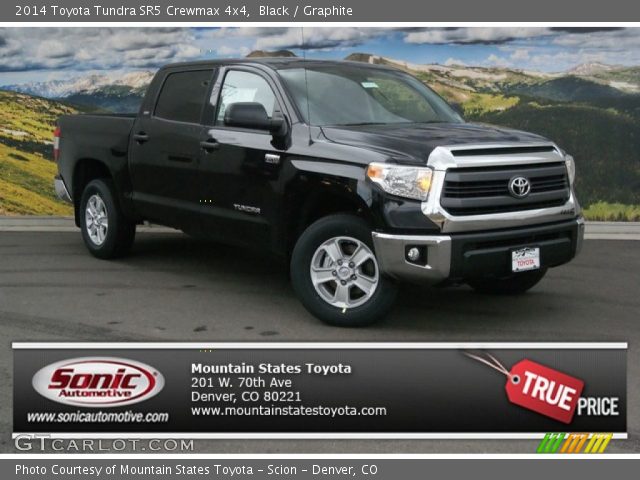 2014 Toyota Tundra SR5 Crewmax 4x4 in Black