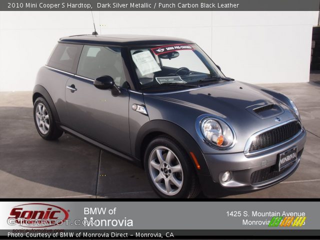 2010 Mini Cooper S Hardtop in Dark Silver Metallic