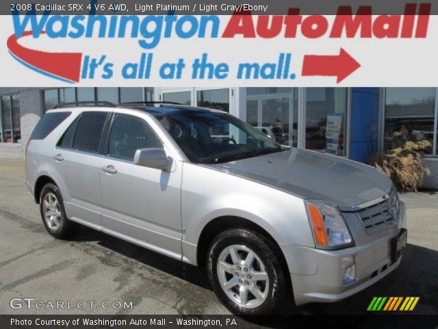 2008 Cadillac SRX 4 V6 AWD in Light Platinum