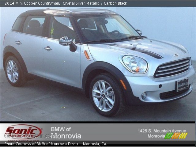 2014 Mini Cooper Countryman in Crystal Silver Metallic
