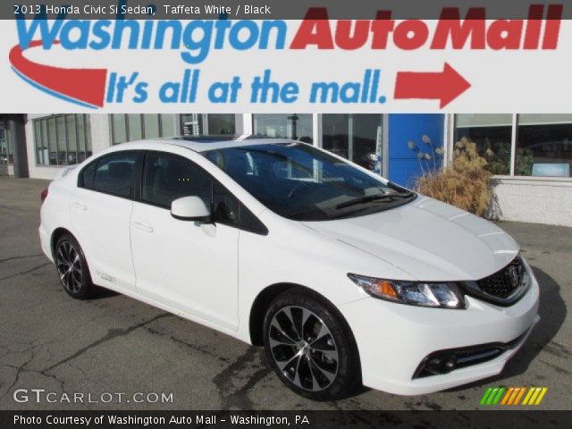 2013 Honda Civic Si Sedan in Taffeta White