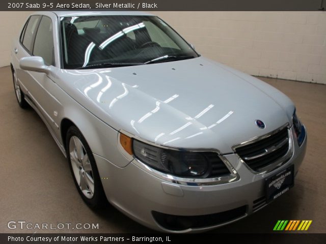 2007 Saab 9-5 Aero Sedan in Silver Metallic