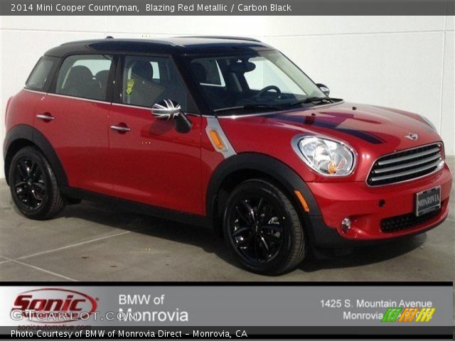 2014 Mini Cooper Countryman in Blazing Red Metallic