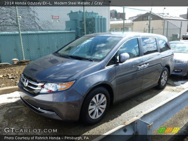 2014 Honda Odyssey EX-L in Modern Steel Metallic