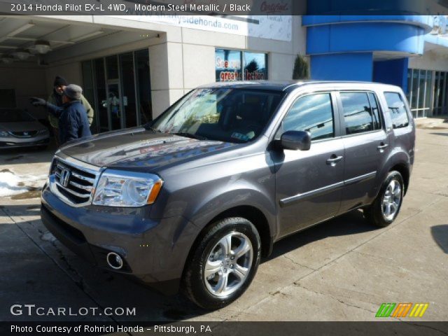 2014 Honda Pilot EX-L 4WD in Modern Steel Metallic