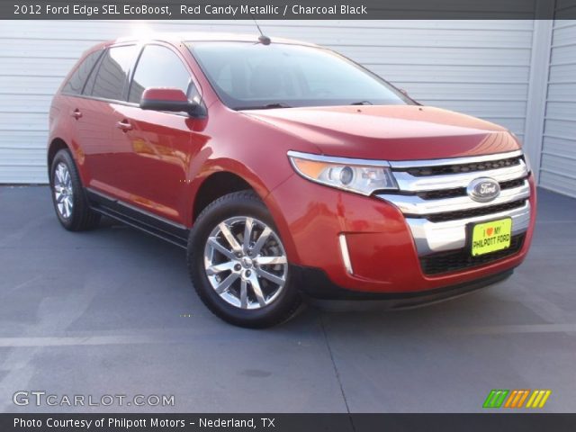 2012 Ford Edge SEL EcoBoost in Red Candy Metallic
