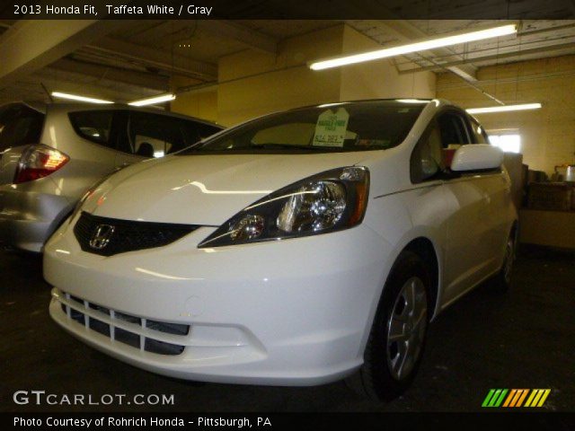 2013 Honda Fit  in Taffeta White