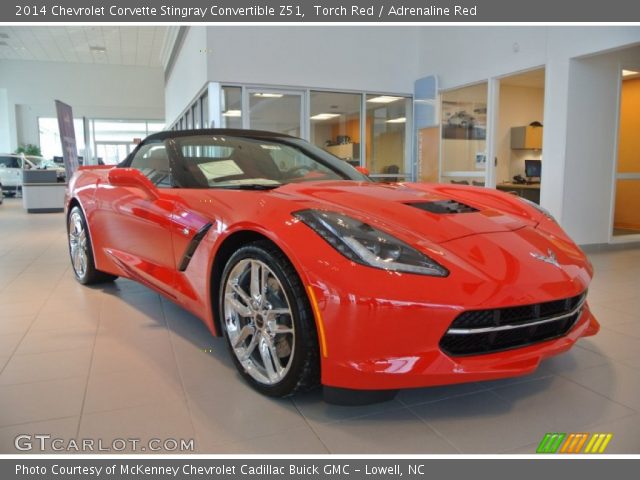 2014 Chevrolet Corvette Stingray Convertible Z51 in Torch Red